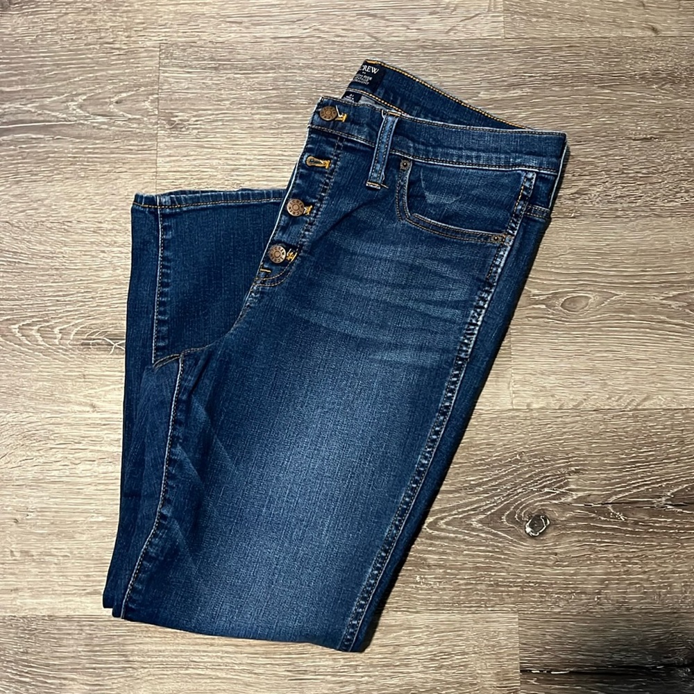 J CREW High Rise Vintage Straight
